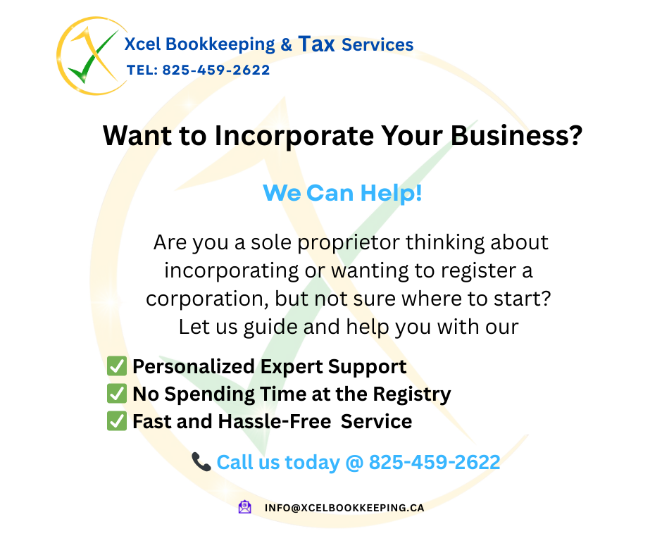 Xcel Bookkeeping and Tax Services Inc.
